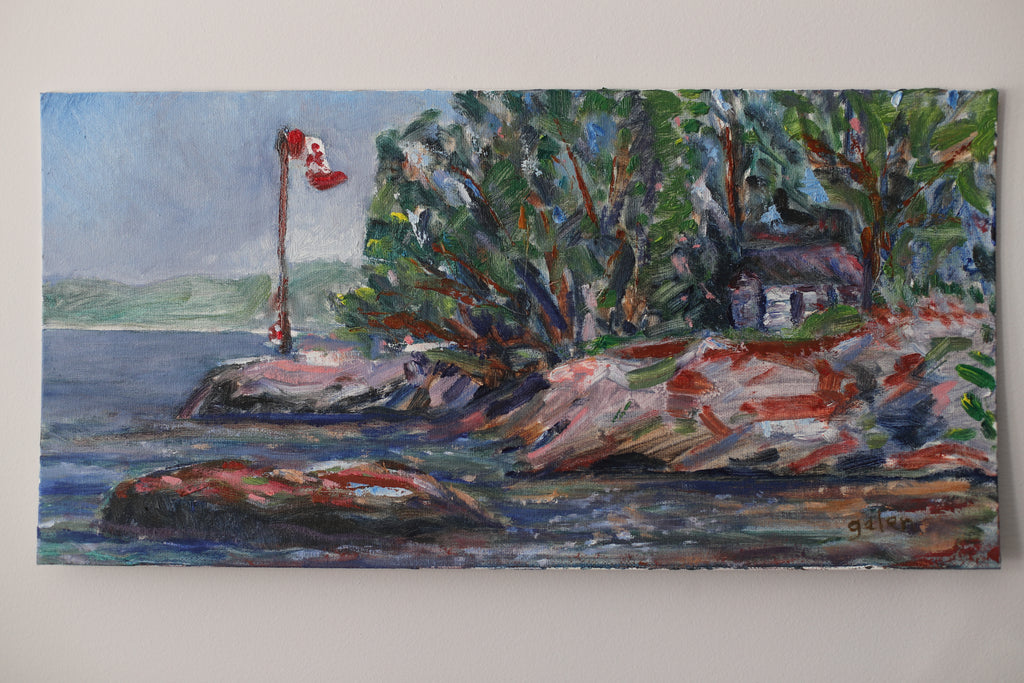 "S'more Island, Looking North" - Plein Aire