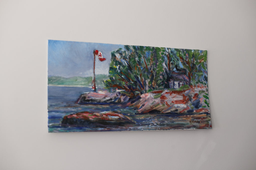 "S'more Island, Looking North" - Plein Aire